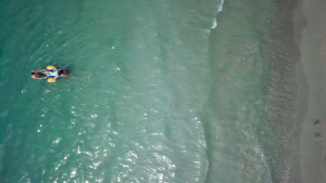 Immagine del mare catturata dal drone
